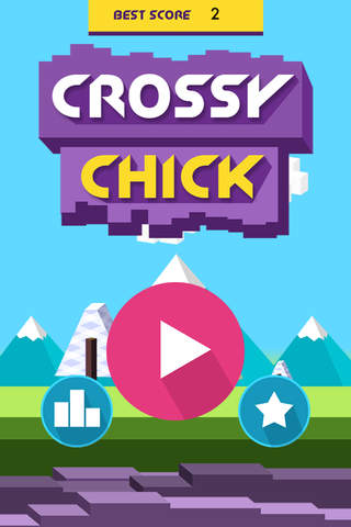 Crossy Chick - Endless Hopper Escape Jump From The Block City screenshot 2