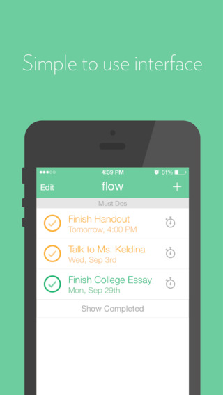 Flow: Task To-do list