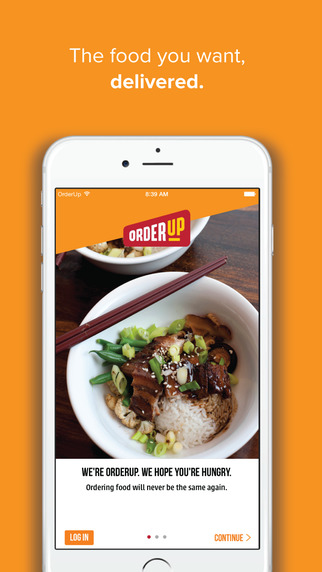 OrderUp - Delivering the food you want