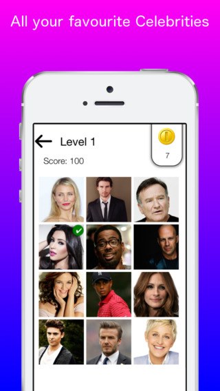 【免費遊戲App】Name That! Celebrity - Guess the famous celeb actor and pop singer picture trivia quiz-APP點子
