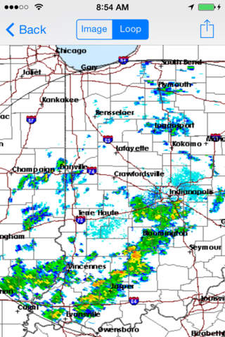 Indiana/US NOAA Instant Radar Finder/Alert/Radio/Forecast All-In-1 - Radar Now screenshot 3