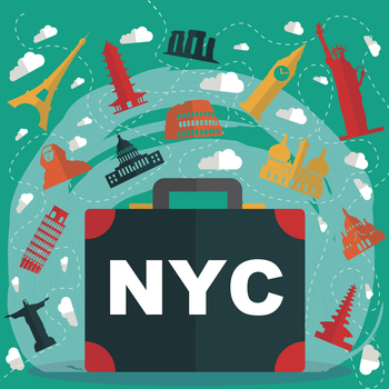 New York NYC Offline GPS Map & Travel Guide Free 旅遊 App LOGO-APP開箱王