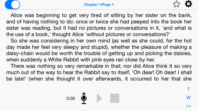 免費下載教育APP|Practice Reading Aloud - Alice In Wonderland app開箱文|APP開箱王