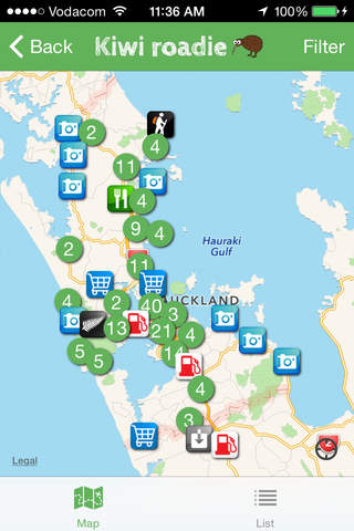 Kiwi Roadie Travel App screenshot 3