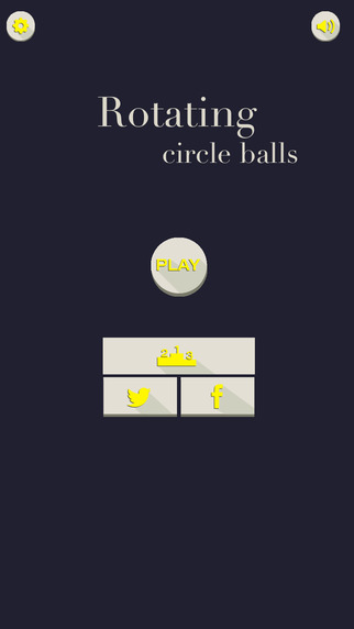 Rotating circle balls