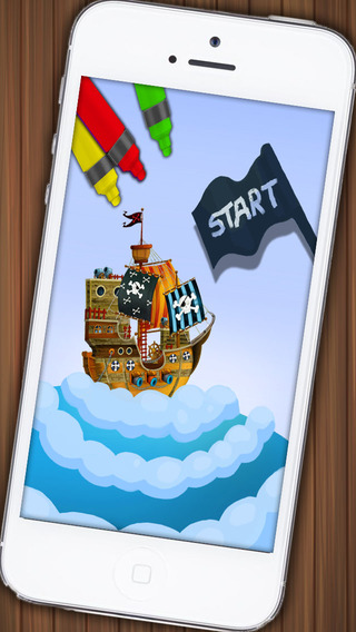 【免費攝影App】Paint and Color Pirates - coloring book - PREMIUM-APP點子