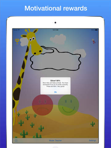 【免費教育App】Sight Words for children - Fast reading and grammar with Edi the giraffe-APP點子