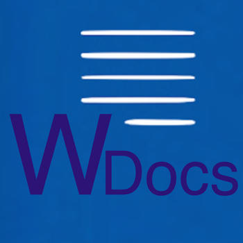 WDocs - Microsoft Office Word doc docx Edition & Open Office Document Edition LOGO-APP點子