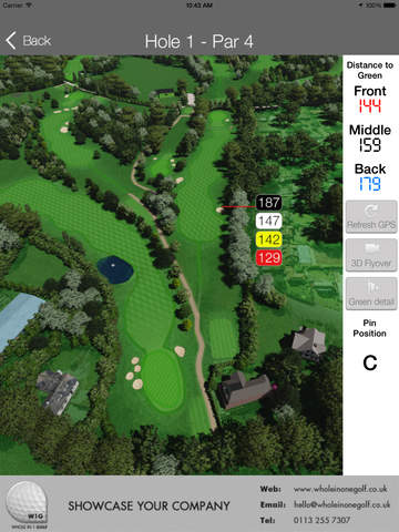 Sundridge Park Golf Club - Buggy screenshot 3
