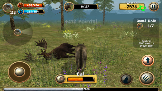 【免費遊戲App】Wild Wolf Simulator 3D-APP點子