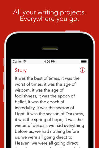 Werdsmith: Writing App screenshot 4