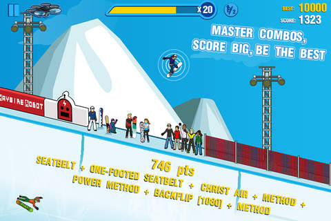 SuperPipe Snowboarding screenshot 4