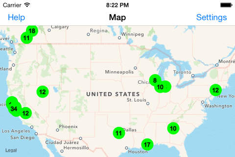 Radiation Map Tracker Free screenshot 3
