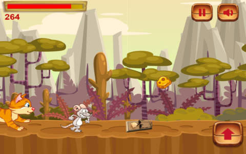 Rat Hunter Run - Rat vs Cat on The Run Game screenshot 2