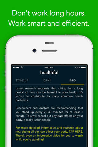 HEALTHFUL - Work smart, not hard! screenshot 3