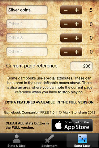 Gamebook Companion - FREE screenshot 3