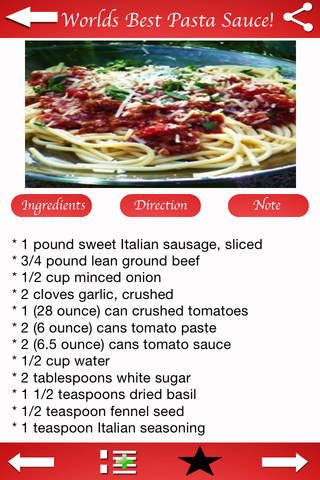 Italian Food Recipes - Cook special dishes screenshot 3