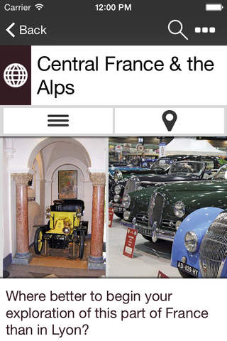 Central France & the Alps for Car Enthusiasts screenshot 2