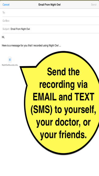 免費下載娛樂APP|Night Owl: Send Voice Messages in Email or Text app開箱文|APP開箱王