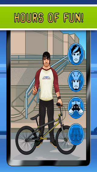 Bmx Biker Maker - Create Your Own Action Sports Bike Rider - Ad Free Game