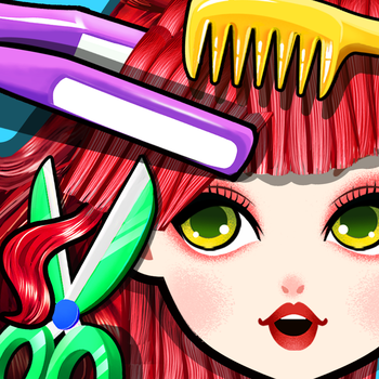 Crazy Hair Salon! Princess Fashion Doll SPA LOGO-APP點子