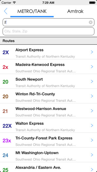 【免費交通運輸App】Transit Tracker - Cincinnati (SORTA) / Northern Kentucky (TANK)-APP點子