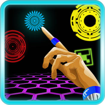 Neon MMM: Geometry Finger Warp 遊戲 App LOGO-APP開箱王
