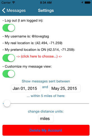 gtag Geo Messenger screenshot 3