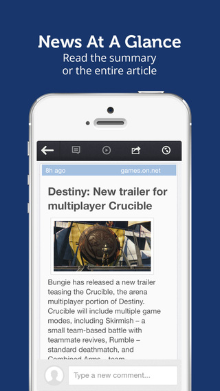 免費下載新聞APP|Newsfusion - Destiny Game Unofficial News & Videos Edition app開箱文|APP開箱王