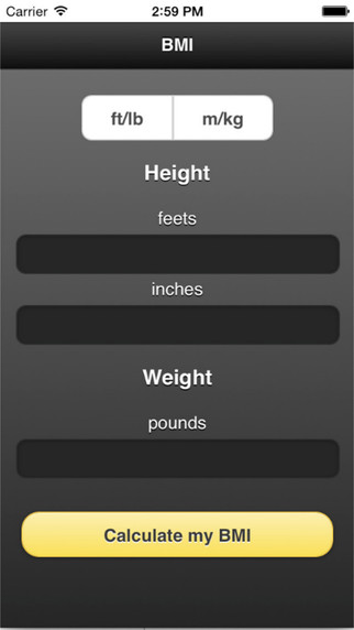 BMI Calculator App Free