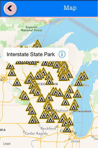 Wisconsin Campgrounds  Guide screenshot 2
