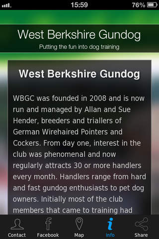 West Berkshire Gundog screenshot 3