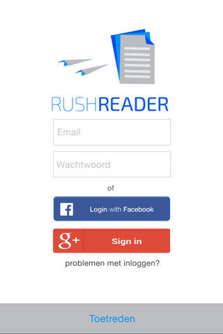 RushReader - fast speed reader powered by Spritz screenshot 4