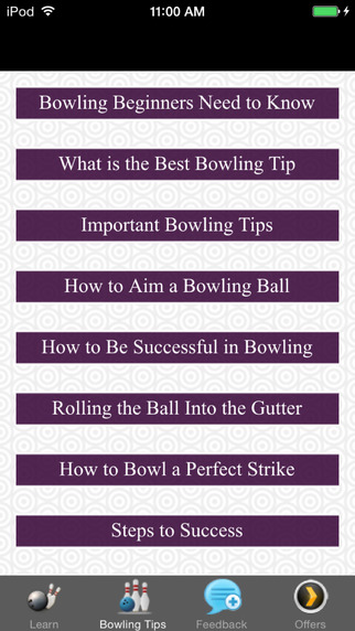 【免費運動App】Bowling Tips For Beginners - Steps to Success-APP點子