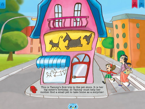 Tammy's Surprise - Have fun with Pickatale while learning how to read! screenshot 2
