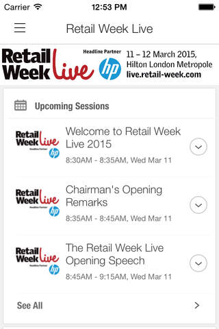 Retail Week Live screenshot 2