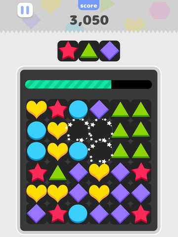 【免費遊戲App】Geometry pop -  find matched geometries and line it-APP點子