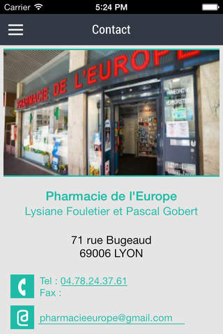 Pharmacie de l'Europe screenshot 3