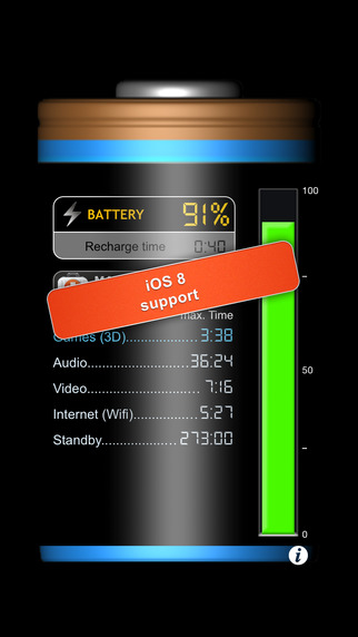 【免費工具App】iBattery Pro - Battery status and maintenance-APP點子