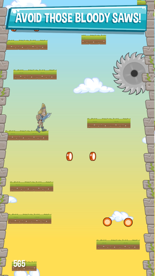 【免費遊戲App】Ancient man warrior - Infinite master jump-er.-APP點子