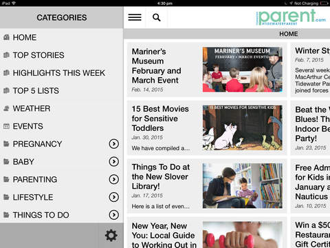 【免費新聞App】Tidewater Parent-APP點子