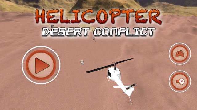 Helicopter Desert Conflict