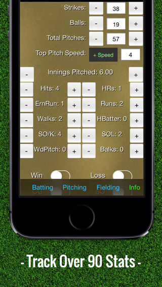 【免費運動App】Baseball Stats Tracker Touch-APP點子