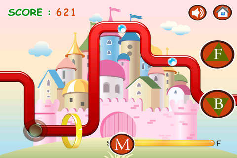 Enchanted Fairy Tale Castle - Magical Bubbles Collecting Maze- Free screenshot 4