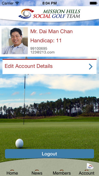 【免費運動App】Mission Hills Social Golf Team-APP點子