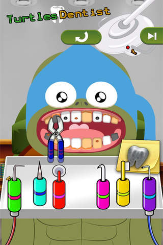 Dentist Game for Ninja Turtles Version screenshot 2