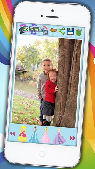 Cinderella stickers and adhesives for photos