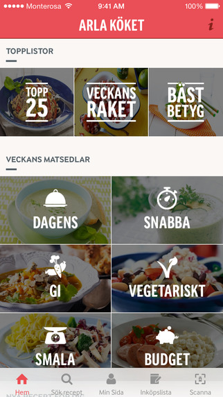 【免費生活App】Arla Köket recept-APP點子