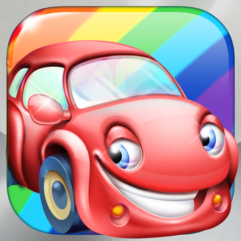 Rainbow Cars - Kids Learn COLORS through Fun Games LOGO-APP點子