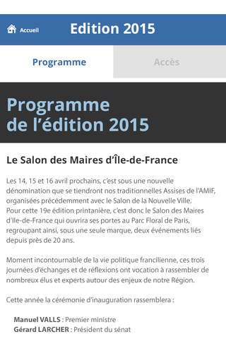 Le Salon des Maires d'Île-de-France screenshot 3